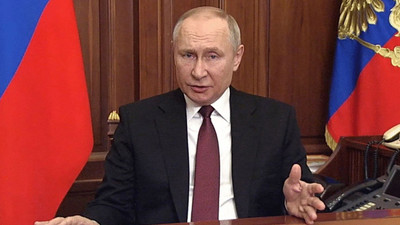 Putin: Ukrayna'daki askeri altyapıyı yok etme çalışmaları neredeyse tamamlandı