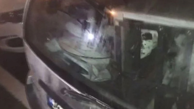 Sahibinin aracın bagajına hapsettiği köpeği hayvanseverler kurtardı