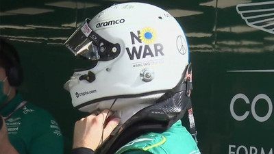 Sebastian Vettel'in kaskı tartışmalara neden oldu