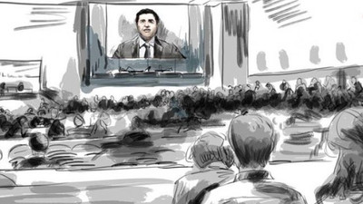 Selahattin Demirtaş'tan mahkeme heyetine: Sizin yarın alınmayacağınızın garantisi var mı?