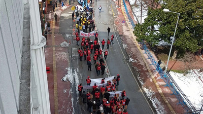 Sendikalardan Karadeniz'de 'Geçinemiyoruz' mitingi