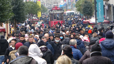 Taksim'de kar yoğunluğu