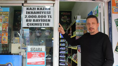 2 bin TL sandı, 2 milyon TL kazandığını öğrendi: Veresiye defterini kapattı