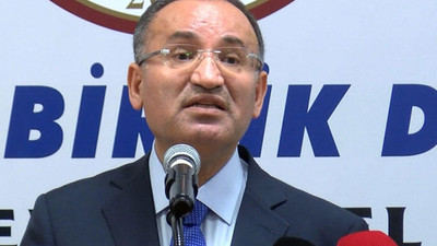 Adalet Bakanı Bekir Bozdağ'dan kötü haber