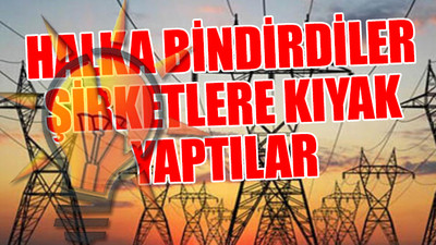 AKP, devletin dağıtım şirketlerine satıp geri aldığı elektriğe yüzde 376 zam yaptı