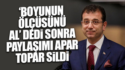 AKP'li isimden Rize'yi ziyaret edecek olan İmamoğlu'na tehdit 