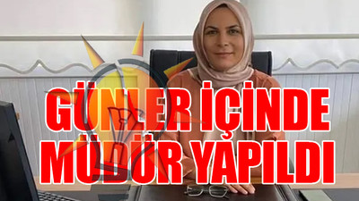 AKP'ye katılan ismin eşinin jet yükselişi