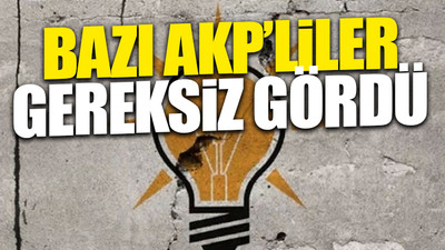 AKP'yi ikiye bölen kanun çalışması 