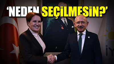 Akşener'den 'Kılıçdaroğlu' açıklaması: Herkesin aday gösterdiği bir kişi reddedilir mi?