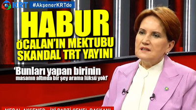 Akşener, KRT'den Erdoğan'a seslendi: Cemal Kaşıkçı davası ne oldu, Bay Kriz?