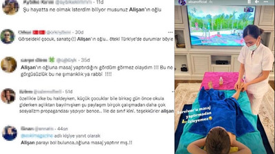 Alişan'ın oğlunun ‘masajlı’ Survivor keyfi: Sosyal medyada yorum yağdı