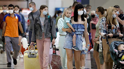 Antalya'ya gelen turist sayısı 1 milyonu geçti