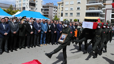 Arama-tarama çalışmasında kaybolmuştu: Şehit asteğmen son yolculuğuna uğurlandı