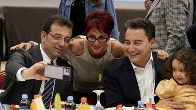 Babacan ve İmamoğlu iftarda buluştu 