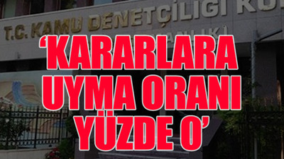Bakan yardımcıları, Kamu Denetçiliği Kurumu'nu dikkate almadı