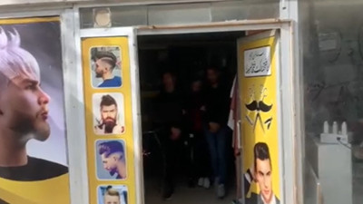 Berberdeki gizli geçit, polis baskınında açığa çıktı