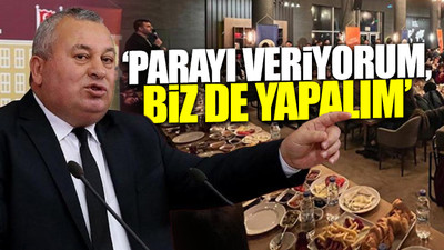 Cemal Enginyurt'tan '21 bin TL'lik' sofraya flaş yorum 