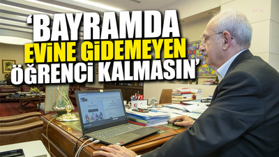 CHP Gençlik Kolları 'Askıda Otobüs Bileti' kampanyasını başlattı: İlk bağışçı Kılıçdaroğlu oldu