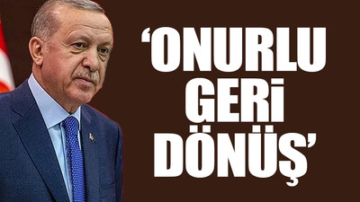 Daha önce 'göndermiyoruz' diyen Erdoğan'dan geri adım 