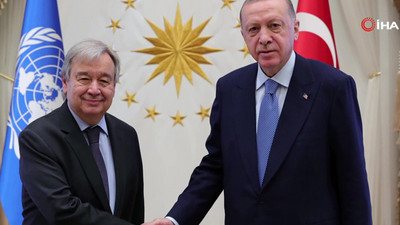 Erdoğan, BM Genel Sekreteri Guterres ile görüştü