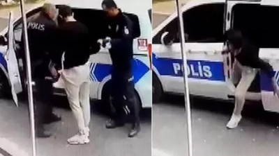 Gözaltına alınırken polisten kaçtı 