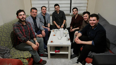 İmamoğlu iftarını 6 tıp öğrencisiyle birlikte açtı