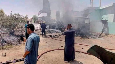 Irak'ta ABD askerlerinin bulunduğu üsse çifte saldırı