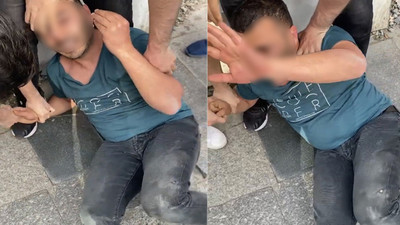 Kadınların fotoğrafını çeken şahsa meydan dayağı