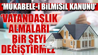 Kanunu hatırlattı, Suriyelilerin Türkiye'de neden taşınmaz alamayacaklarını anlattı