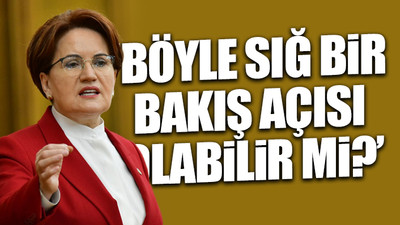 Meral Akşener'den AKP'ye sert tepki