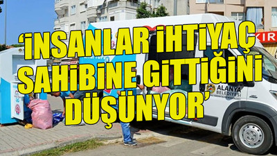 MHP'li belediye giysi kumbarasını ihaleye çıkarmış