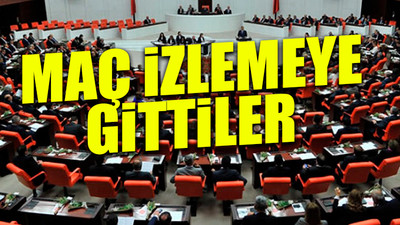 Seçim yasası görüşülürken AKP'li vekillerinden tepki çeken hareket