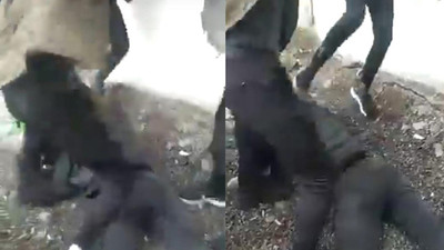 'Sevgilime laf attın' kavgası: Çocuğun başını ezmeye çalıştılar