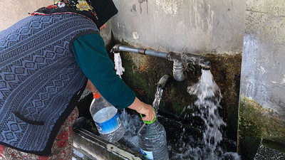 Su zammı sonrası yurttaşlar çeşmelere akın etti 