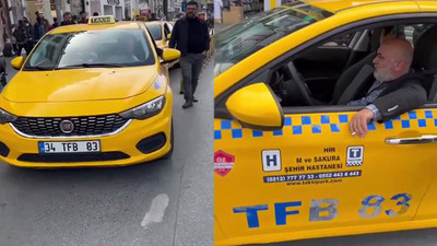 Taksici terörü: İstanbul’da sadece turist alan boş taksileri telefonuyla kaydedince saldırıya uğradı