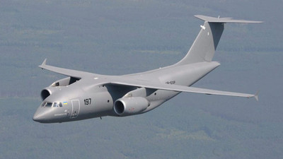 Ukrayna'da uçak düştü