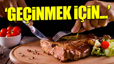 Yurttaş et tüketimini bıraktı, öğünü azalttı