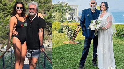 78 yaşındaki Türk iş insanı kendisinden 45 yaş küçük Ukrayna güzeliyle evlendi