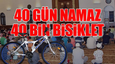 AKP'li belediye, sabah namazına giden çocuklara bisiklet dağıtacak