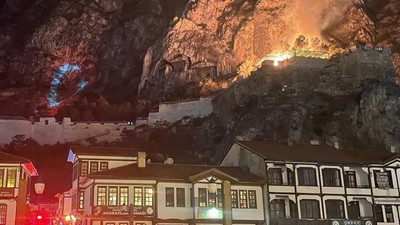 Amasya'da Kızlar Sarayı'nda yangın