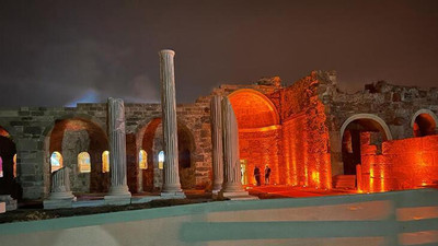 Antik kentte 'gece kulübü' skandalı