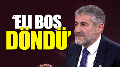 Bakan Nebati'nin 'gözlerindeki ışıltı' görülmedi