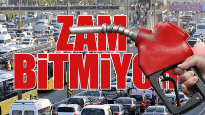 Benzine bir büyük zam daha