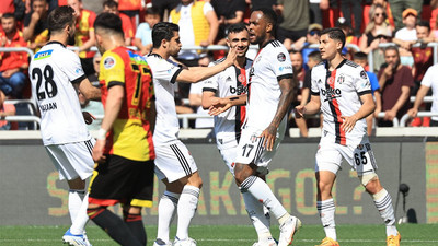 Beşiktaş, 9 kişi kaldığı maçta galibiyeti kaptırmadı