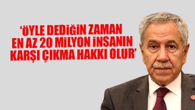 Bülent Arınç'tan Cumhur İttifakı'na çarpıcı eleştiri: Zillet İttifakı söylemi yanlış