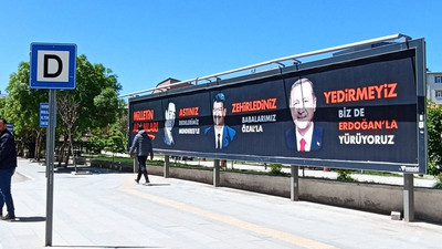 CHP’nin çalıştayı öncesi AKP'den bayrak ve afişli provokasyon 
