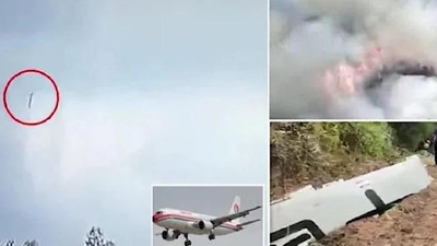 Çin'de düşen uçağın kara kutuları incelendi: Kan donduran şüphe...