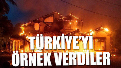 Ekonomik krizle boğuşan ülkede istifa eden başbakanın evi ateşe verildi