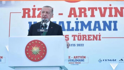 Erdoğan havalimanı açılışında konuştu: Bu uçaklar boş gidip gelirse bu ne Rize’ye ne de Artvin’e yakışır