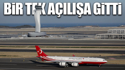 Erdoğan'ın kendi yaptığı havalimanını kullanmadığı ortaya çıktı